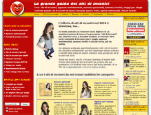 Tablet Screenshot of guida-incontri.it